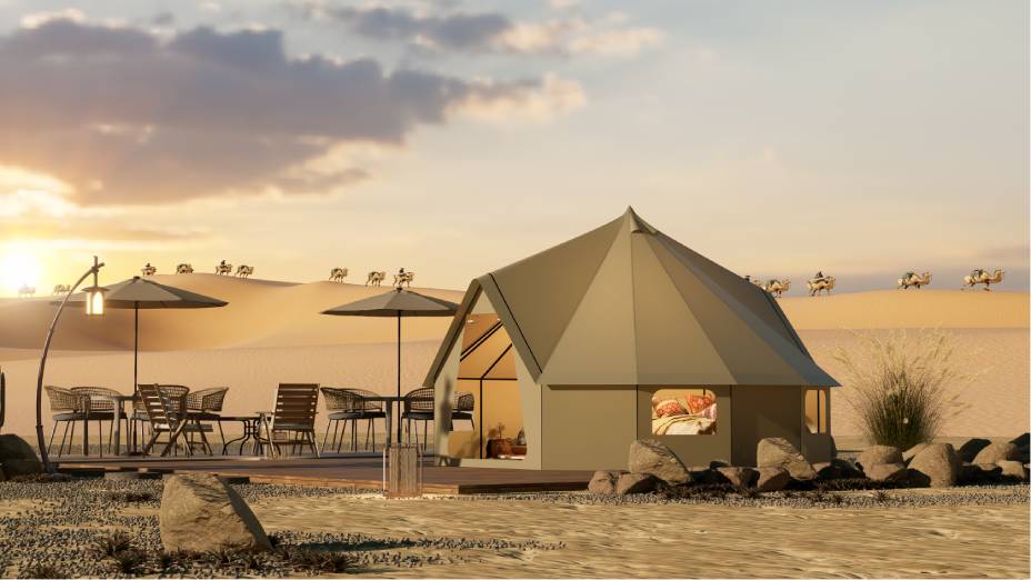 乌拉特中旗露营酒店帐篷厂家